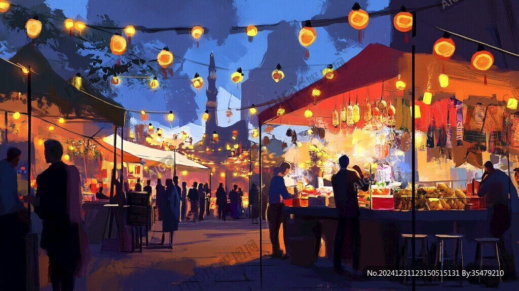 夜市摊位设计