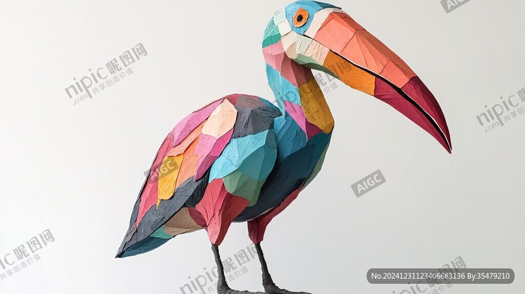 lowpoly鹦鹉
