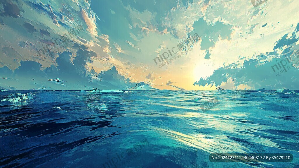 超全景大海
