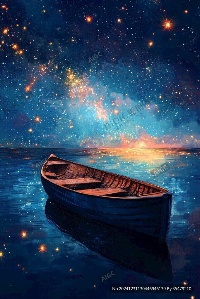 梦幻的小舟