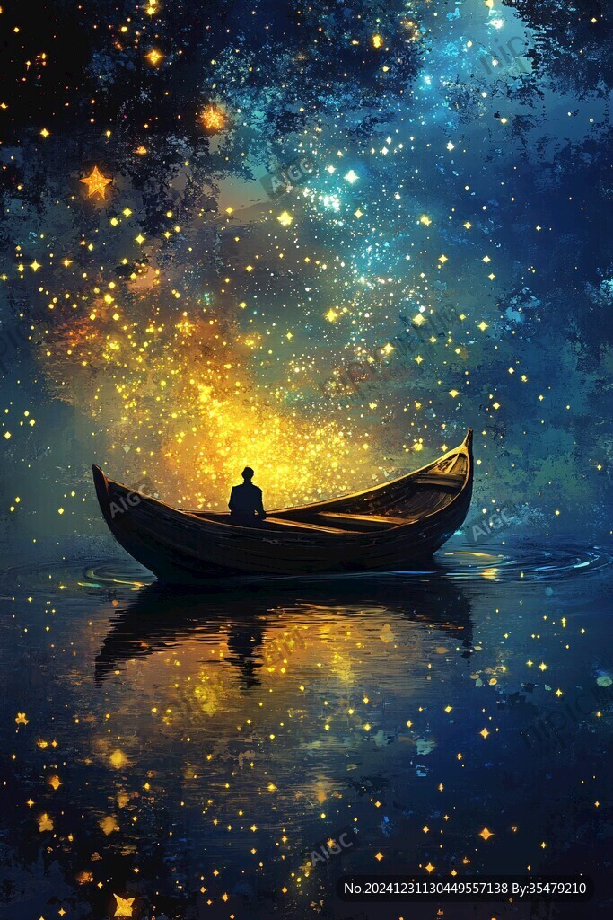 梦幻的小舟