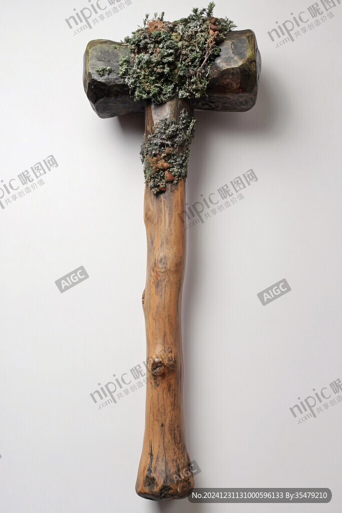 树桩形花插