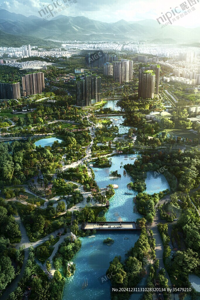 生态区效果图