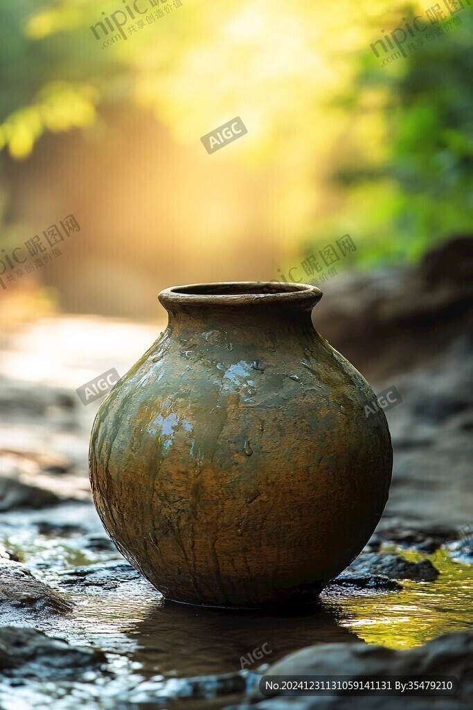 高清陶瓶