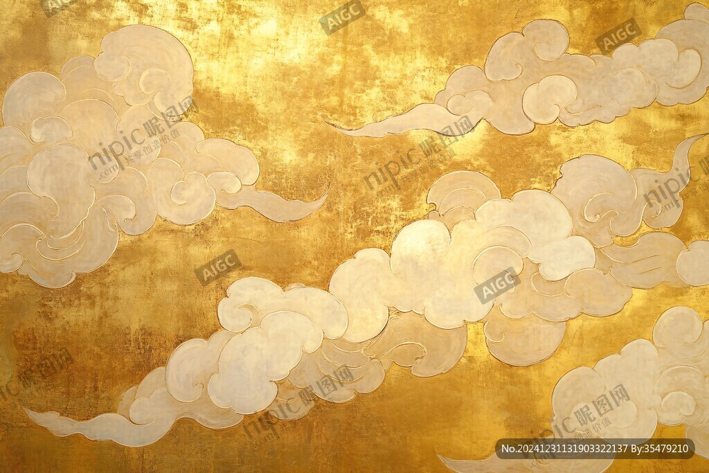 金银云纹