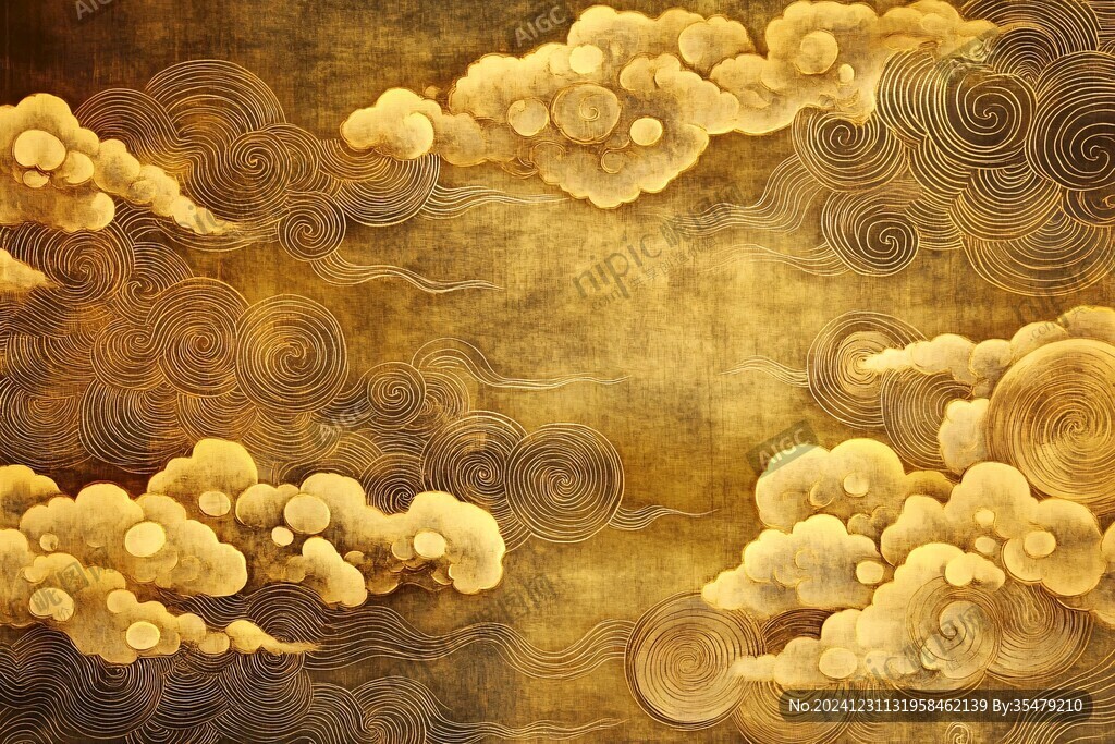 金银云纹