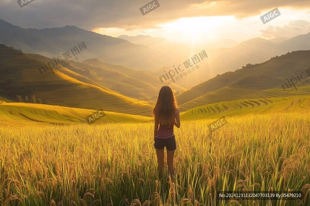 稻之倩影