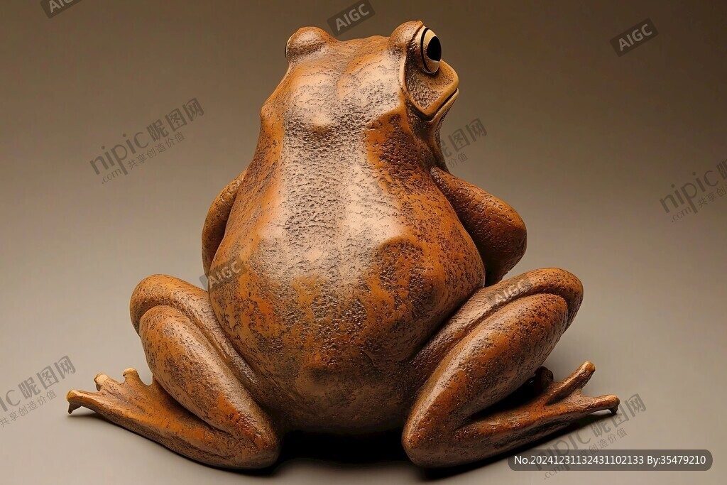 青蛙艺术品