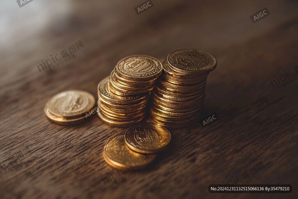 金币特写