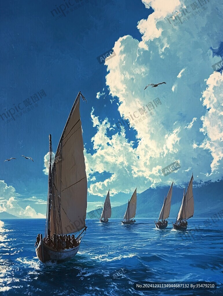 扬帆启航高清画