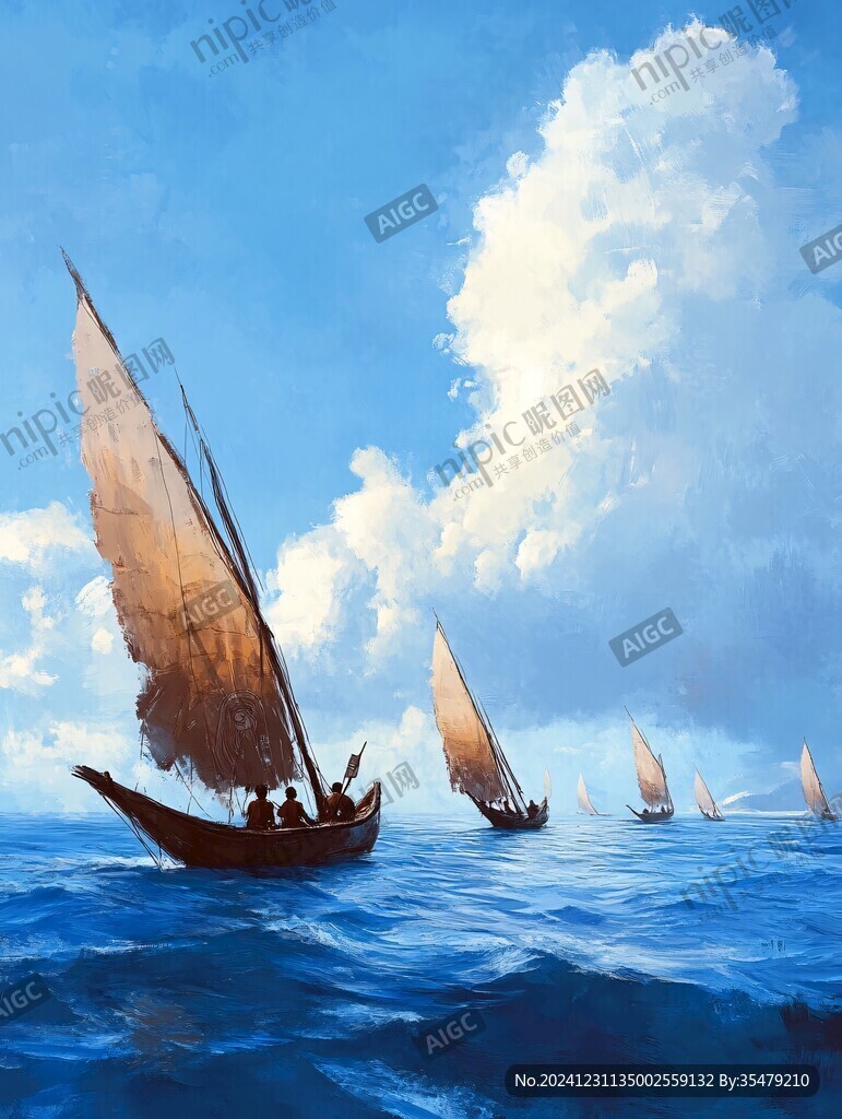 扬帆启航高清画