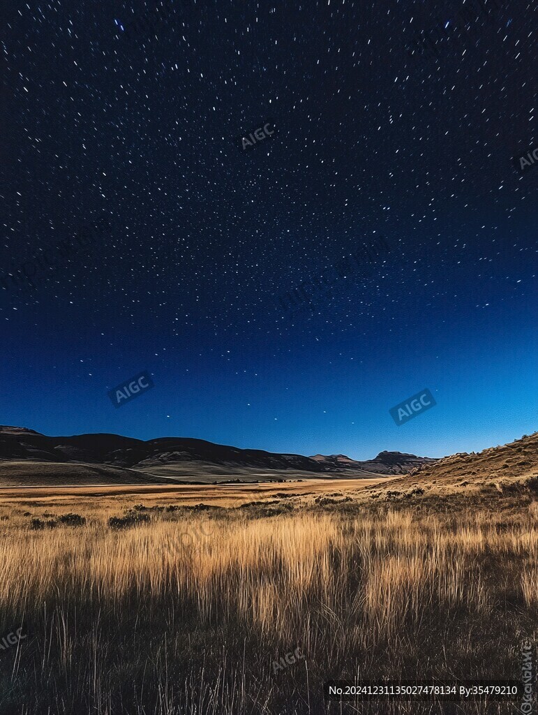 草原夜晚