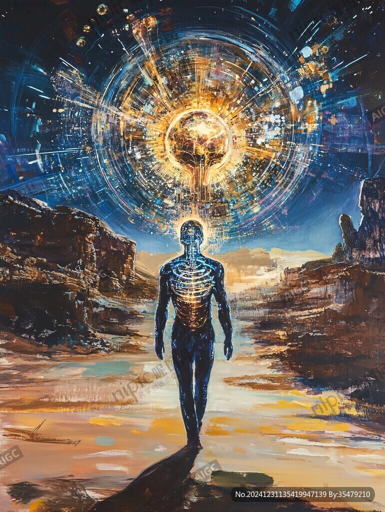 科幻题材插画