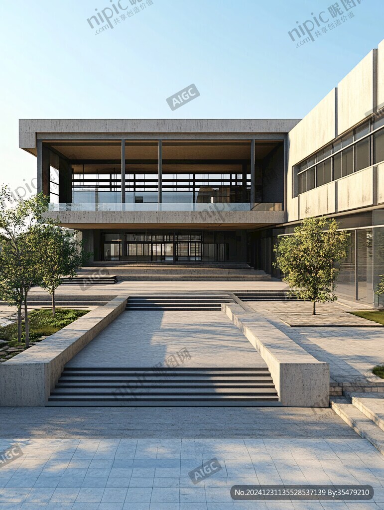 现代教学楼