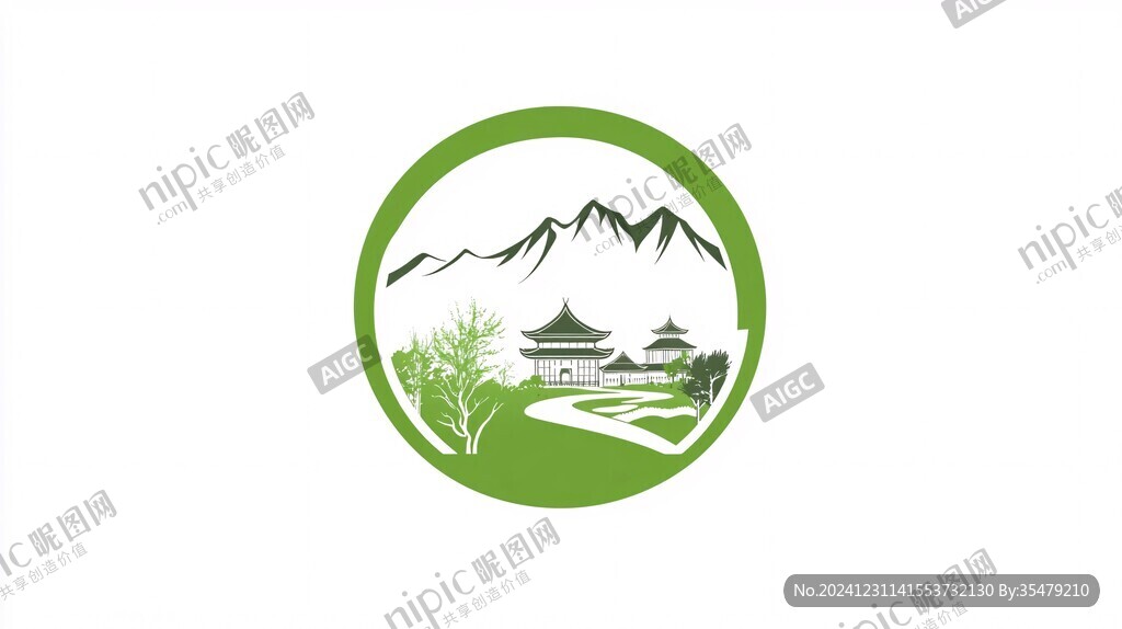 风景区logo设计