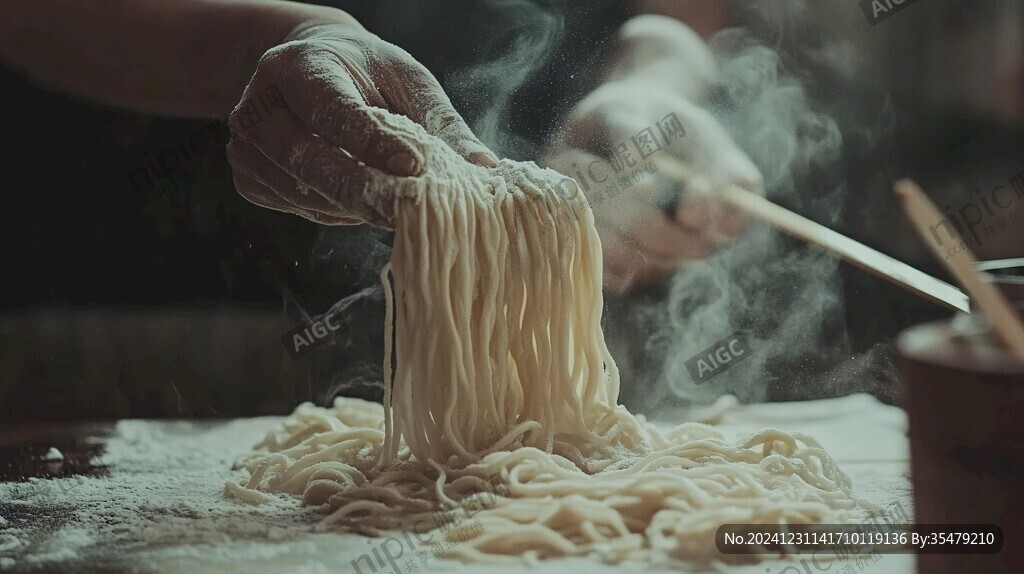 做面特写