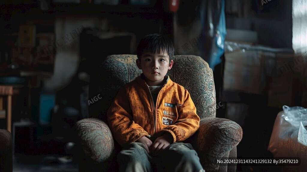 小孩人像