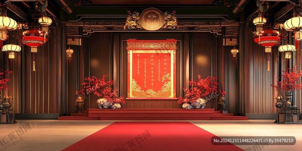 喜堂场景