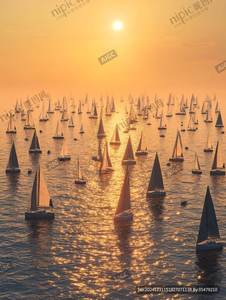 海上帆船赛