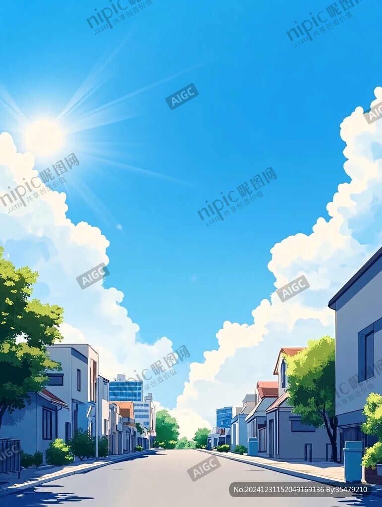 蓝天阳光街道