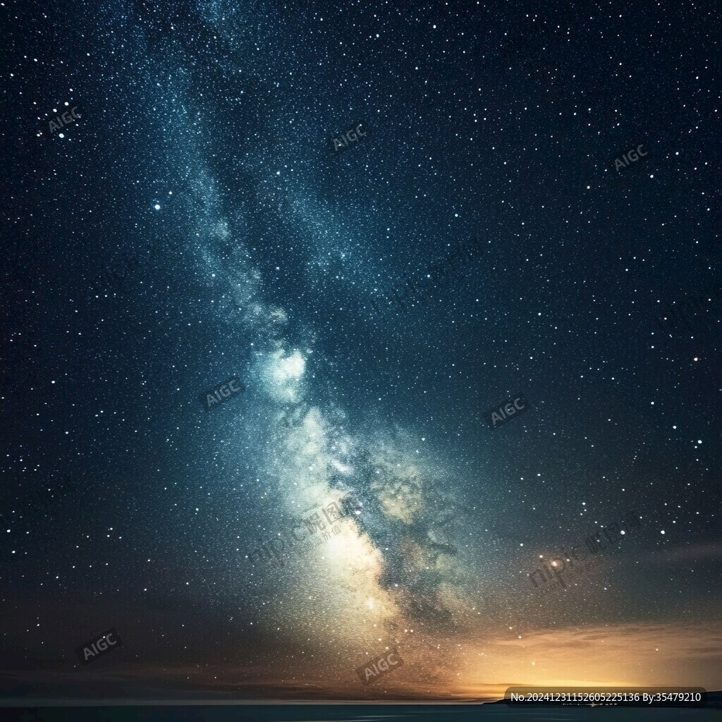 璀璨星河背景