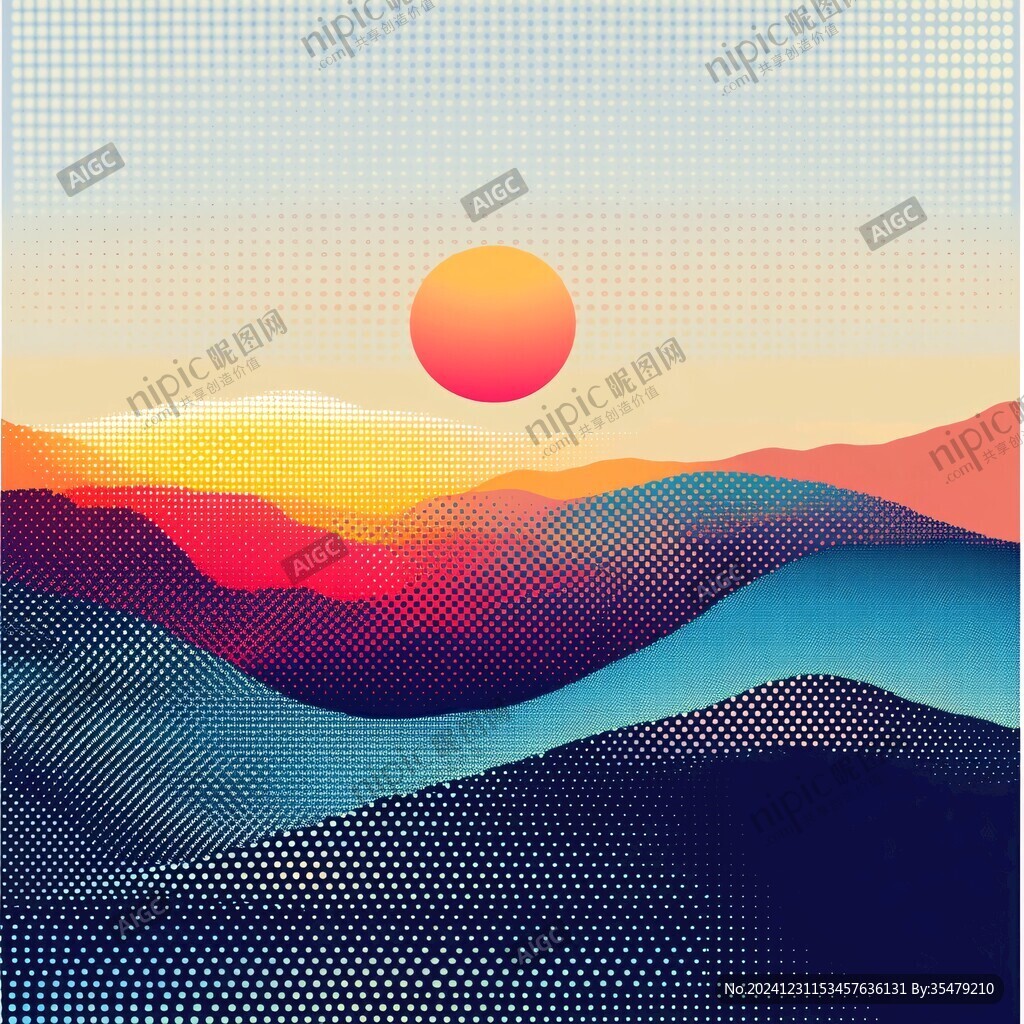 海报设计渐变素材