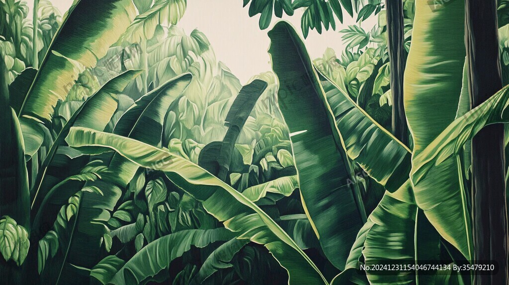 雨林插画