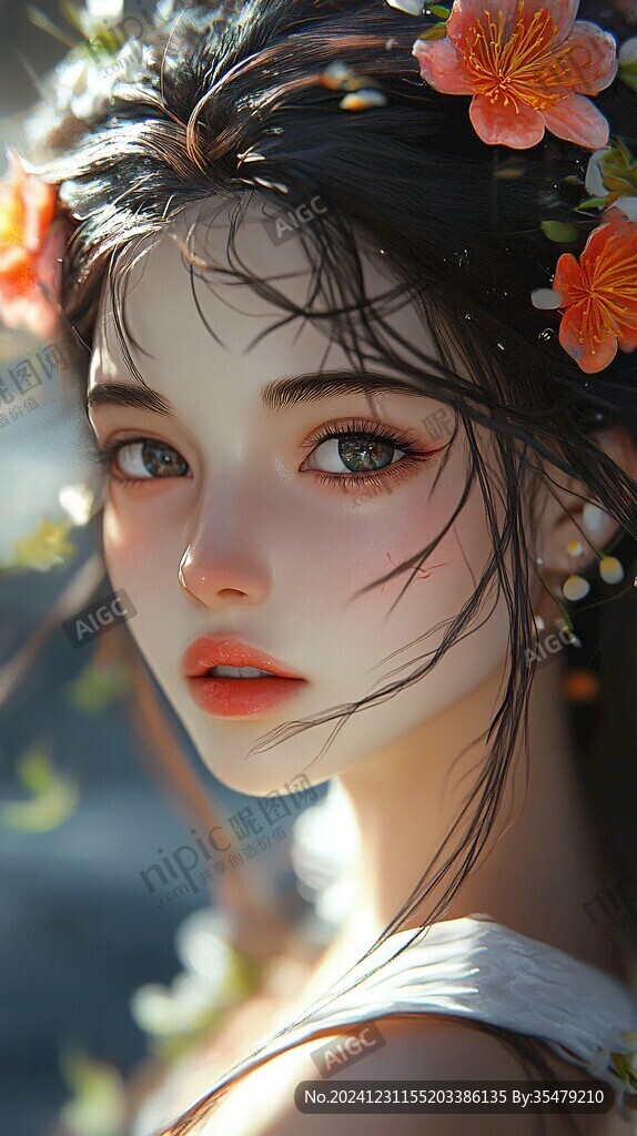 板绘人像