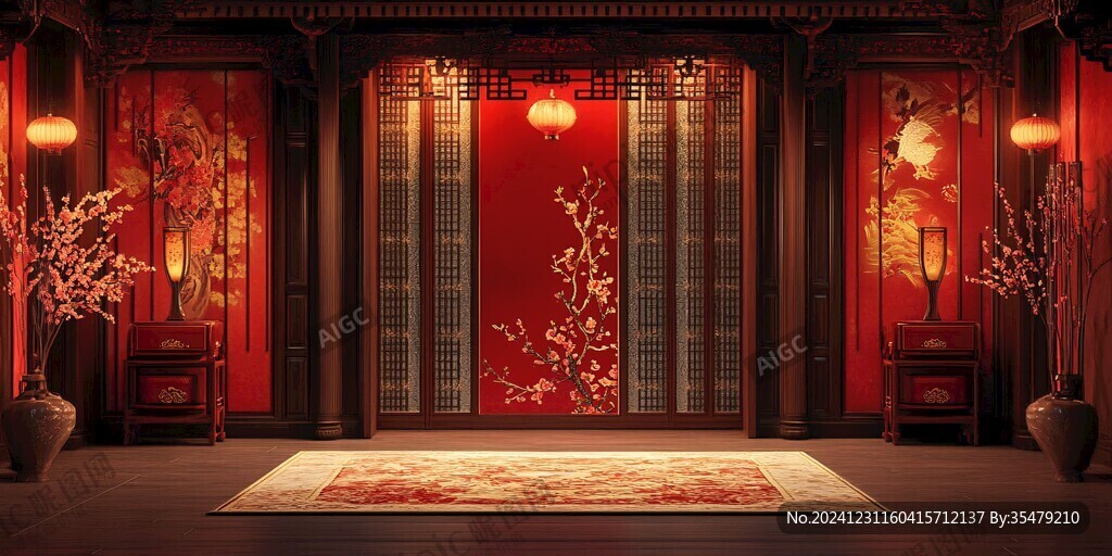 喜堂场景