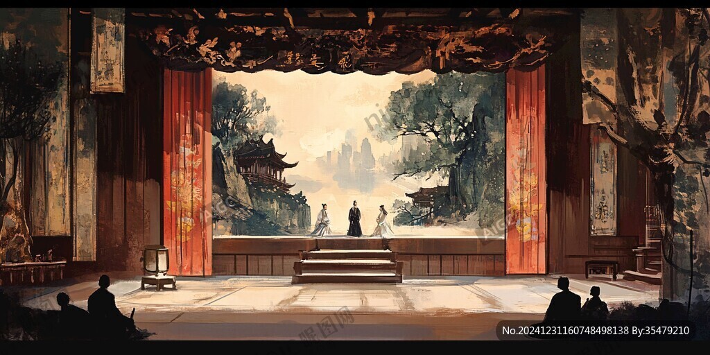 武侠剧场景
