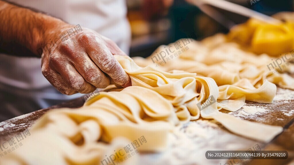 做面特写