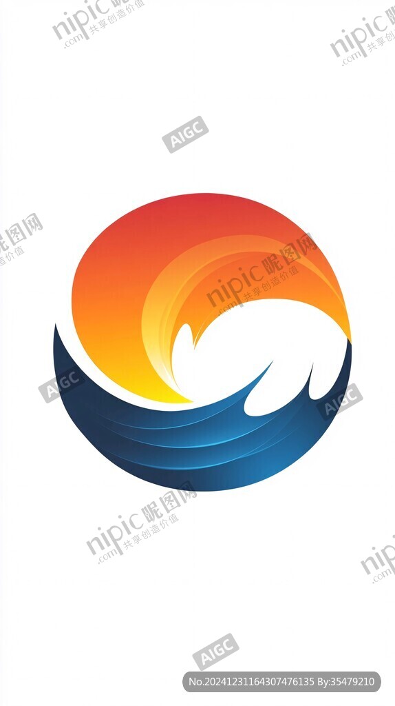 企业波浪logo