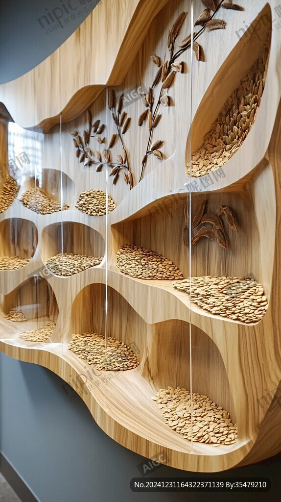 五谷展示架
