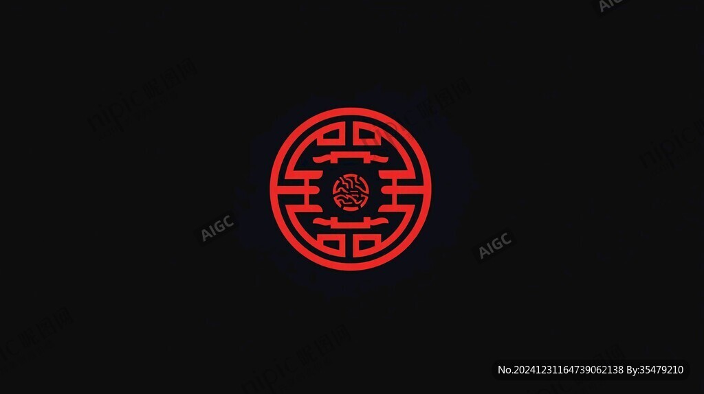 简约回纹标志