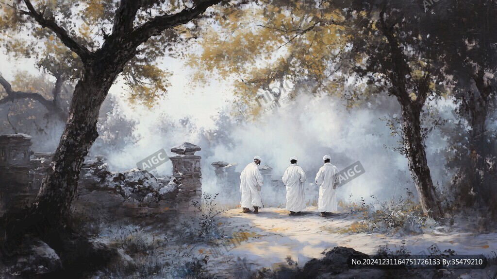 禅意油画