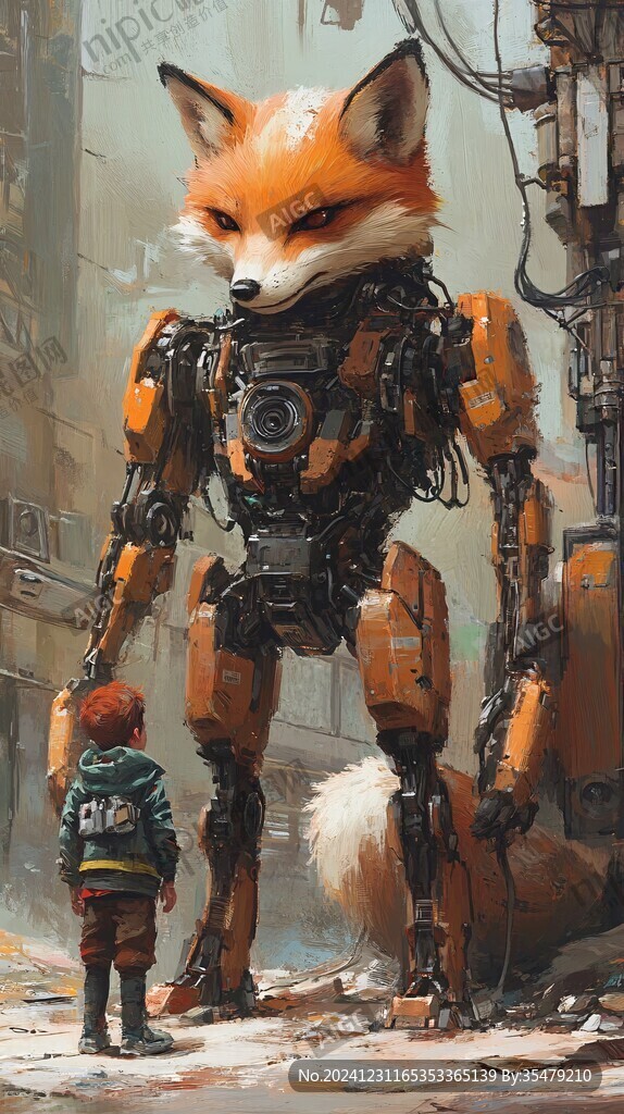 科幻题材插画