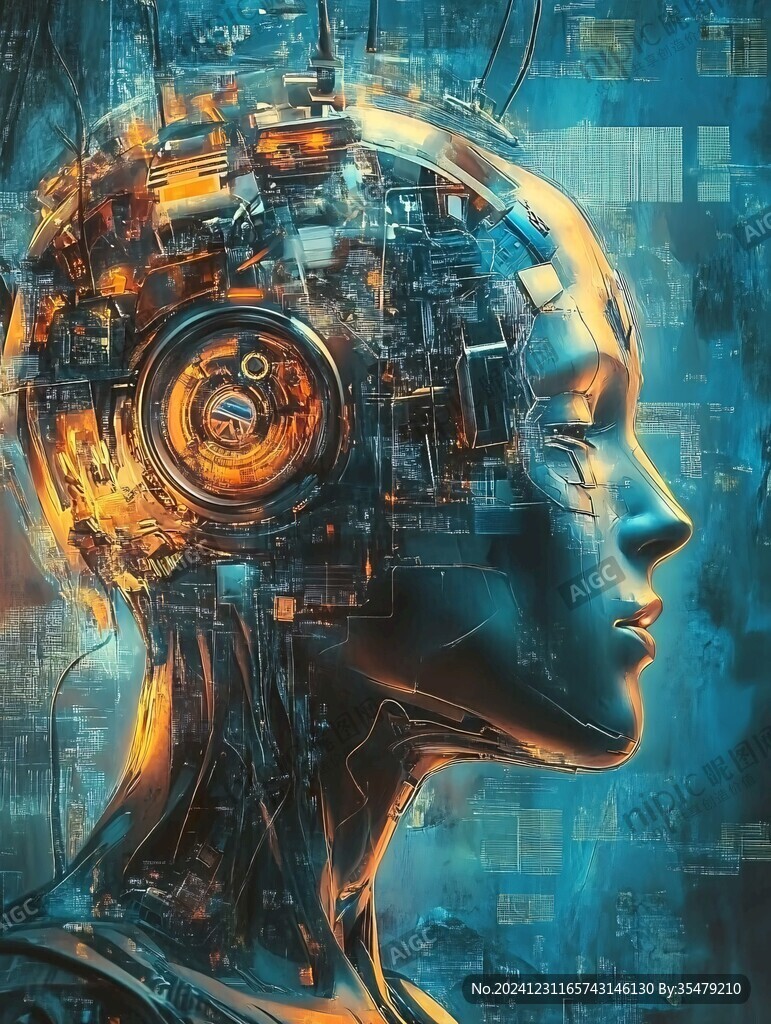 科技头脑海报