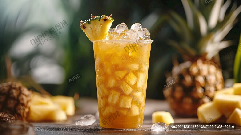 满杯金菠萝