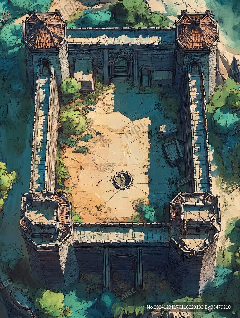 大境门插画
