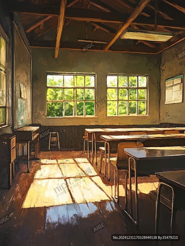 怀旧小学教室