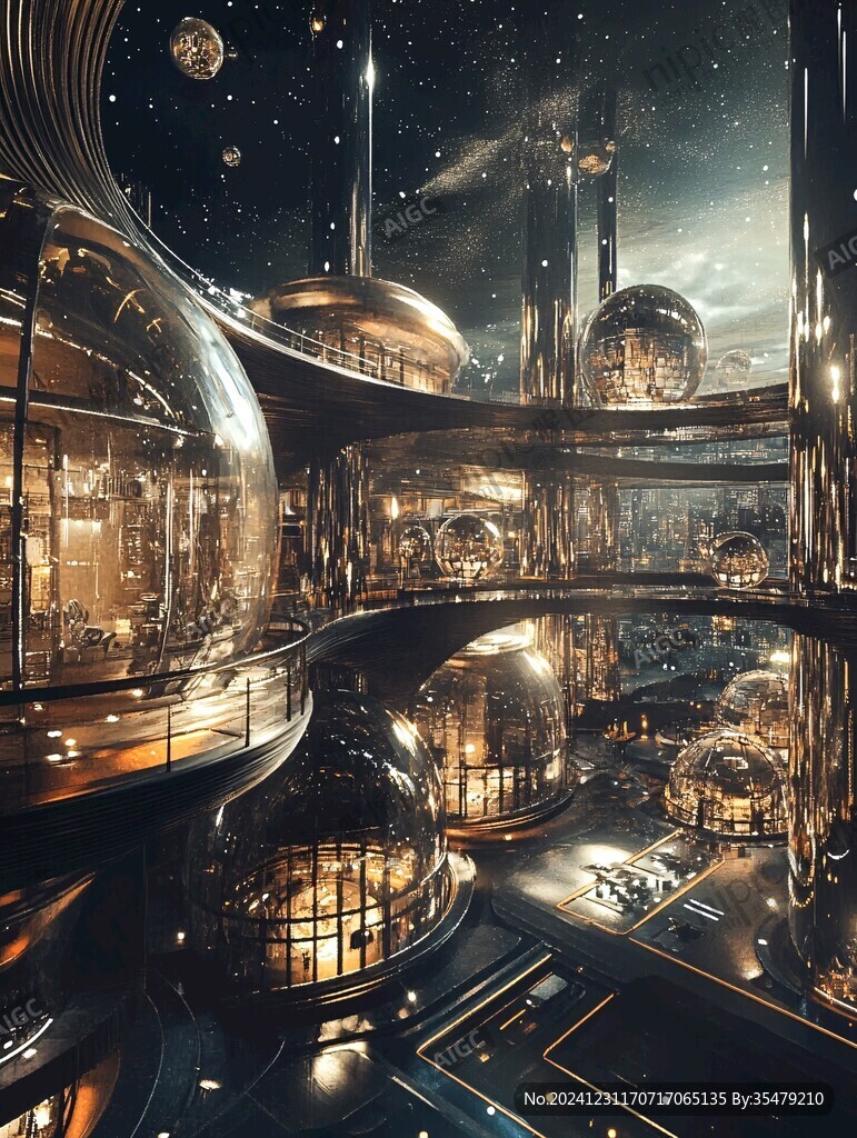科幻风屋顶