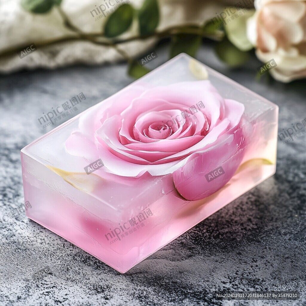 四方玫瑰花