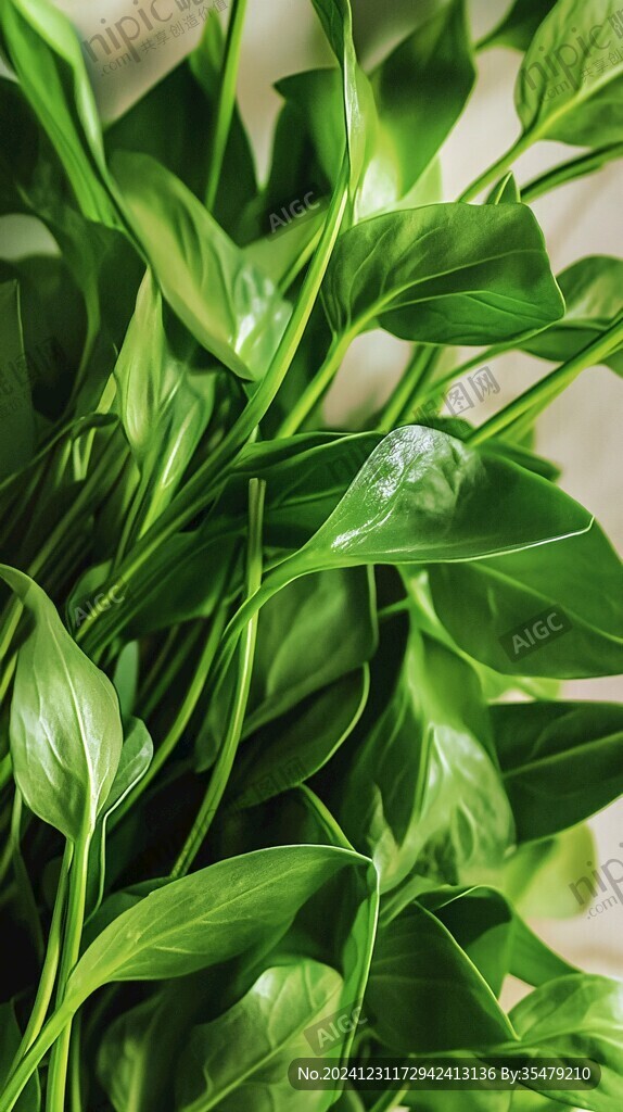 仿真绿植背景