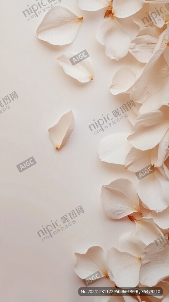 简约花瓣