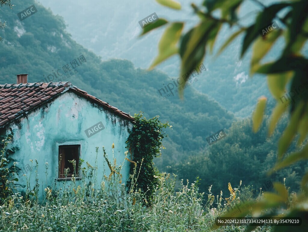 山间民房