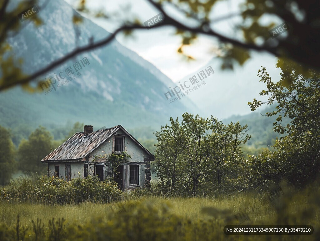 山脚下乡村别墅