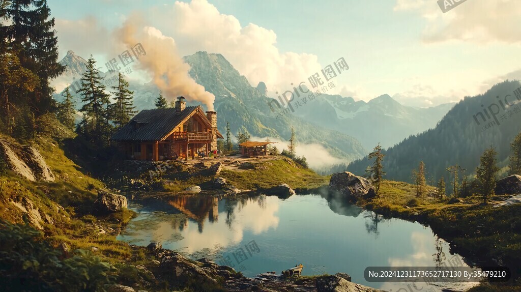 唯美山林小屋