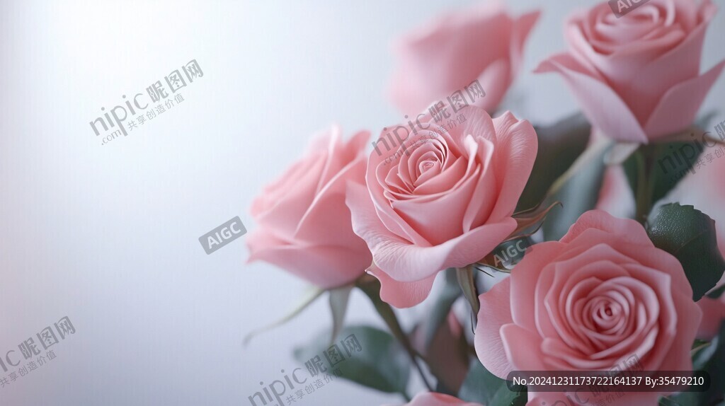 春日绚丽炫丽温柔玫瑰