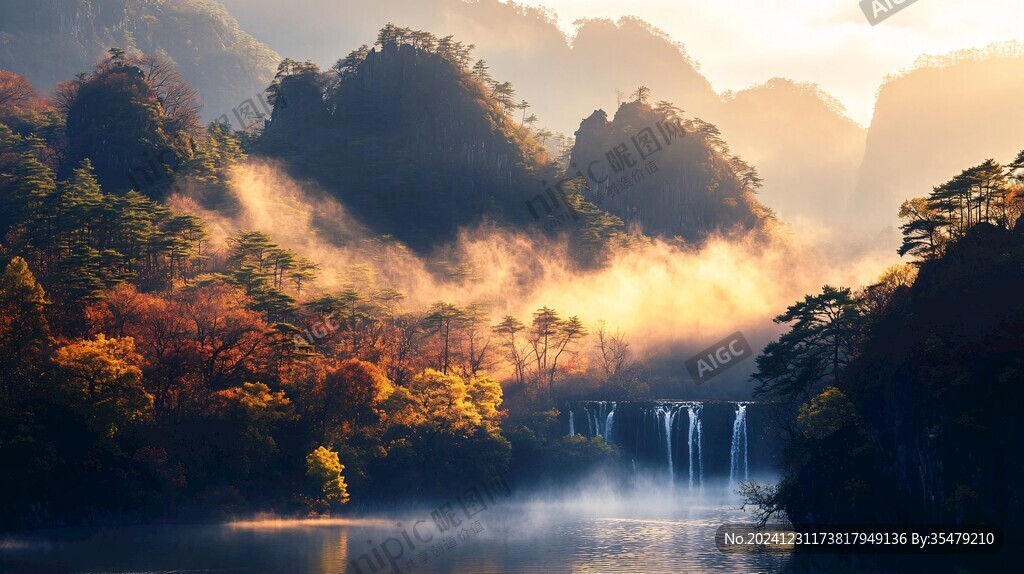 高清宽幅山水风光