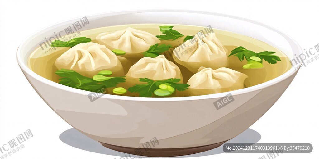 灌汤包插画